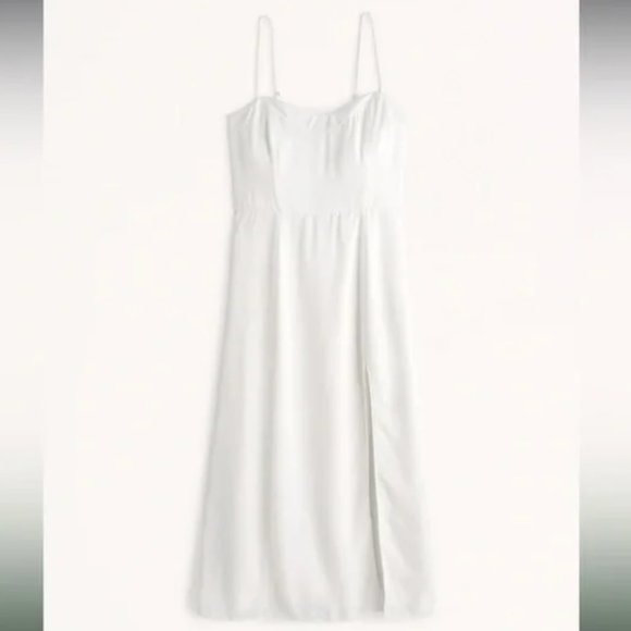 Abercrombie and Fitch High-Slit Midi Dress - Picture 1 of 4